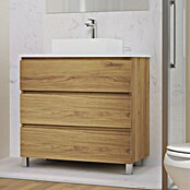 Artysan Mueble de lavabo Colours (L x An x Al: 44,6 x 90 x 83,3 cm, Roble Guadarrama) | BAUHAUS
