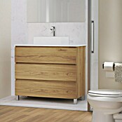 Artysan Mueble de lavabo Colours (L x An x Al: 44,6 x 100 x 83,3 cm, Roble Guadarrama) | BAUHAUS