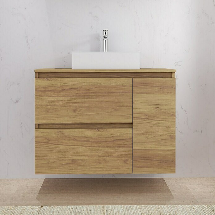 Artysan Mueble de lavabo Farbe (L x An x Al: 44,6 x 90 x 64 cm, Nebraska) | BAUHAUS