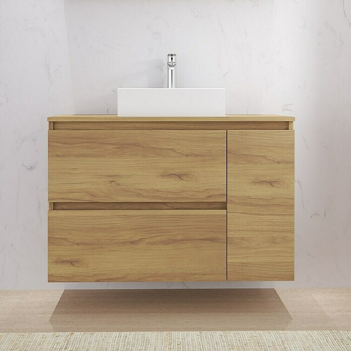 Artysan Mueble de lavabo Farbe (L x An x Al: 44,6 x 100 x 64 cm, Nebraska) | BAUHAUS