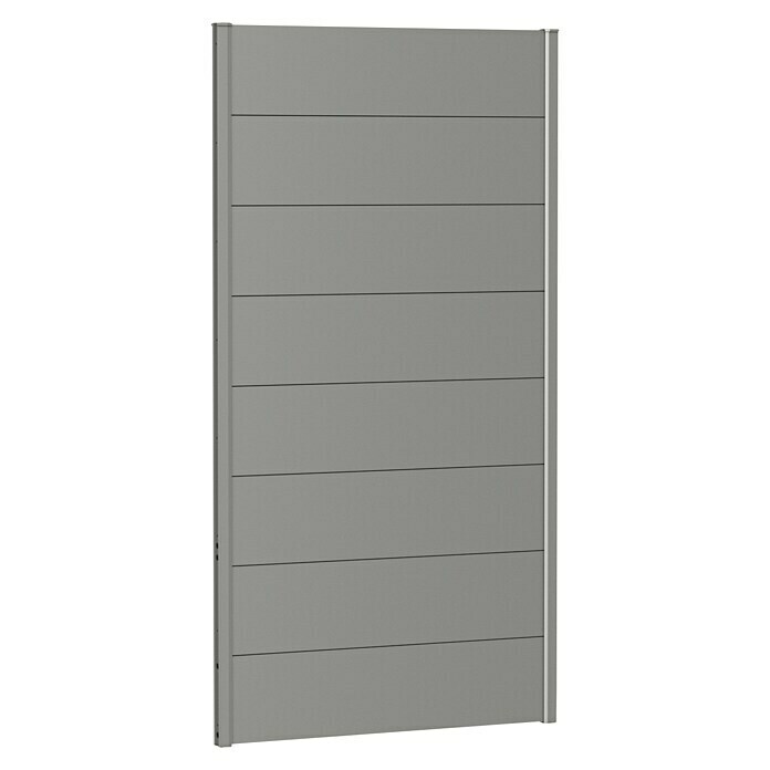 Biohort Sichtschutzelement (B x H: 100 x 180 cm, Stahl, Quarzgrau Metallic) | BAUHAUS
