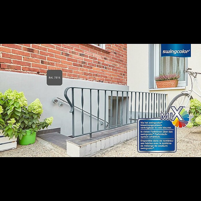 swingcolor Kleurlak (Vuurrood, Hoogglans, 375 ml) | BAUHAUS