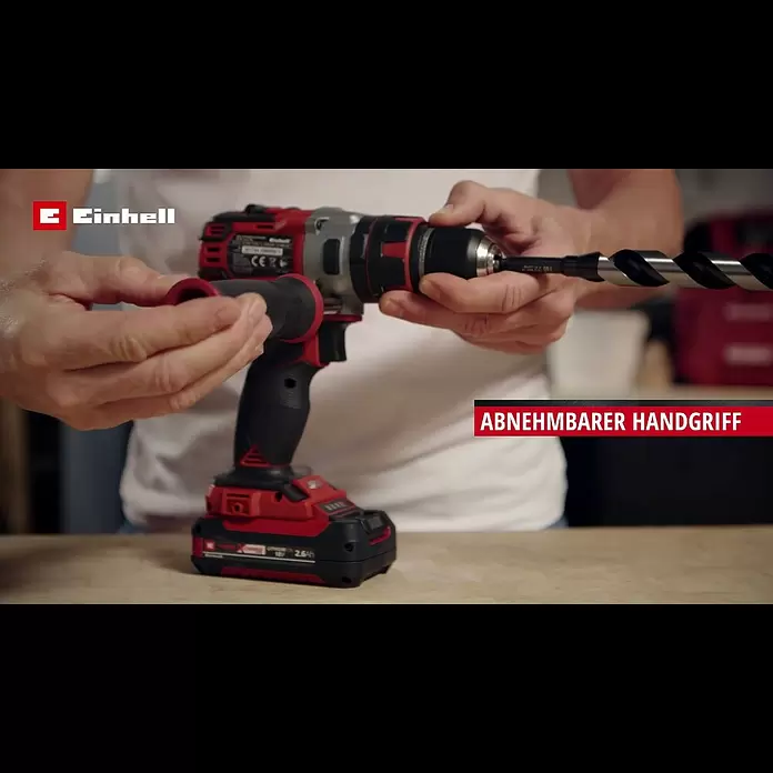Einhell Professional Power X-Change 18V Akku-Schlagbohrschrauber TP-CD 18 Li-i BL - 18 V, 2 Akkus, 60 Nm - Akku-Schlagbohrschrauber TE-CD 18 Li-i Brushless