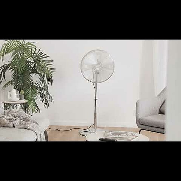 Proklima Standventilator (Silber, 40 cm, 125 cm) | BAUHAUS