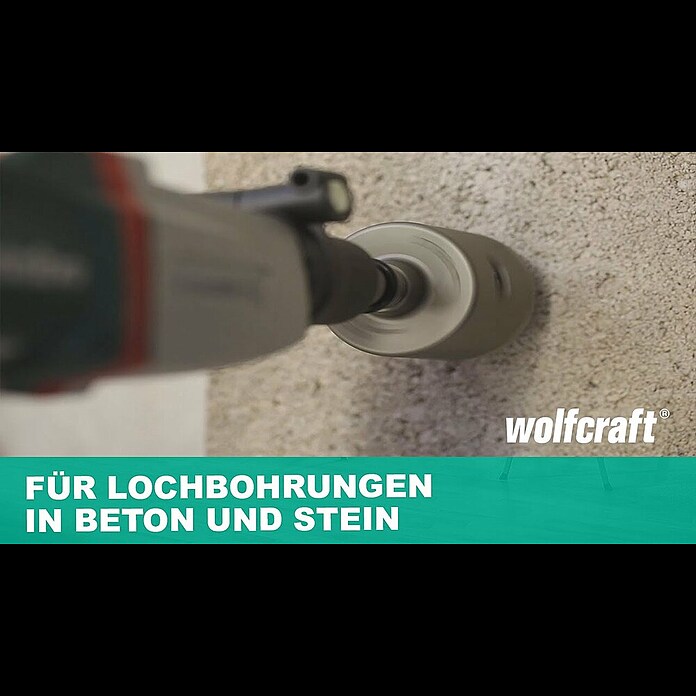 Wolfcraft HohlbohrkroneArbeitsdurchmesser: 68 mm, Hartmetallbestückt Product