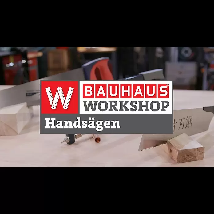 Wisent Profi-Top Komfort-Handsäge FuchsschwanzBlattlänge: 550 mm, Einsatzbereich: Innen- und Dachausbau, 7 Stk. - Von Hand sägen wir ein Profi [Experten Tipps] | BAUHAUS Workshop