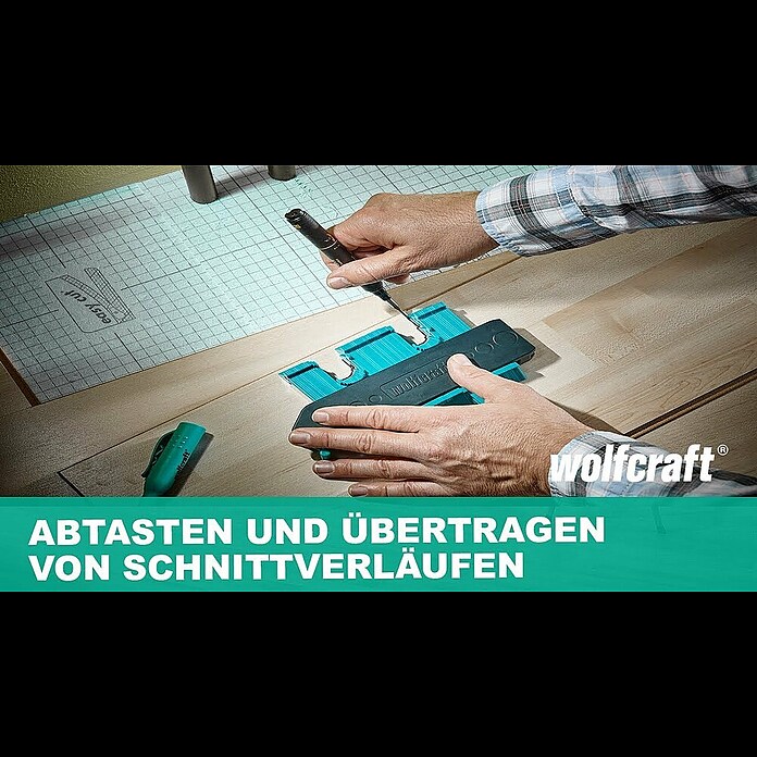 Wolfcraft KonturenlehreBreite: 130 mm Product