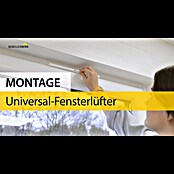 Schellenberg Fensterlüfter Universal Starter-Set | Stk.) 2 BAUHAUS (Weiß