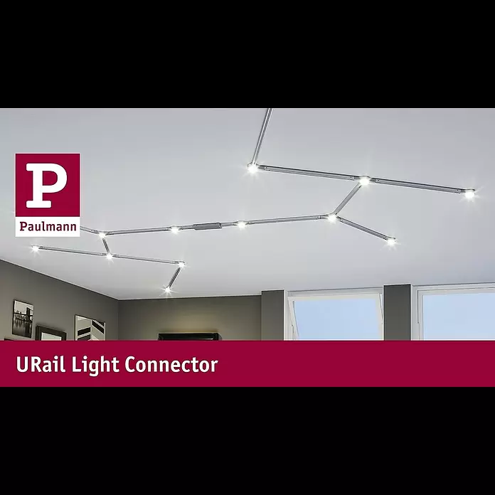 Paulmann URail Endkappe LED - Weiß, 5,8 W, L x B x H: 141 x 57 x 27 mm - URail Verbinder und Endkappen