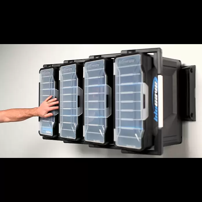 Batavia BluCave Systemregal - L x B x H: 43 x 98 x 10,5 cm - Blucave Aufbewahrungssystem