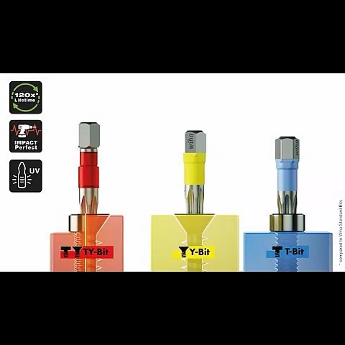 Wiha Bit-Set Bitbuddy TY - 8 -tlg. - TY Bit Konzept Video