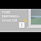 Schellenberg Smart Home Funk-Empfangsschalter (80 x 80 x 40 mm, Weiß, Unterputzmontage) | BAUHAUS