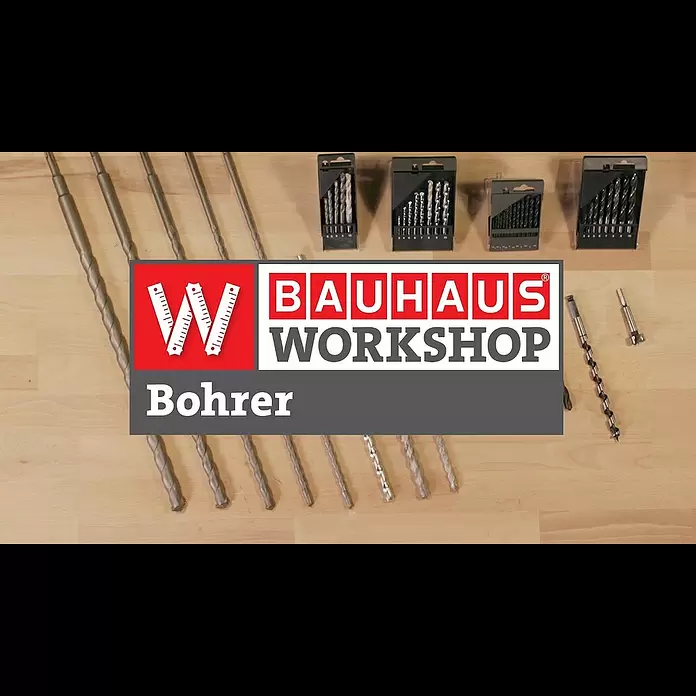 Craftomat Bohrer-Set Gripbox - Durchmesser Bohrer: 10 mm - Welchen Bohrer brauche ich? [Experten Tipps] | BAUHAUS Workshop