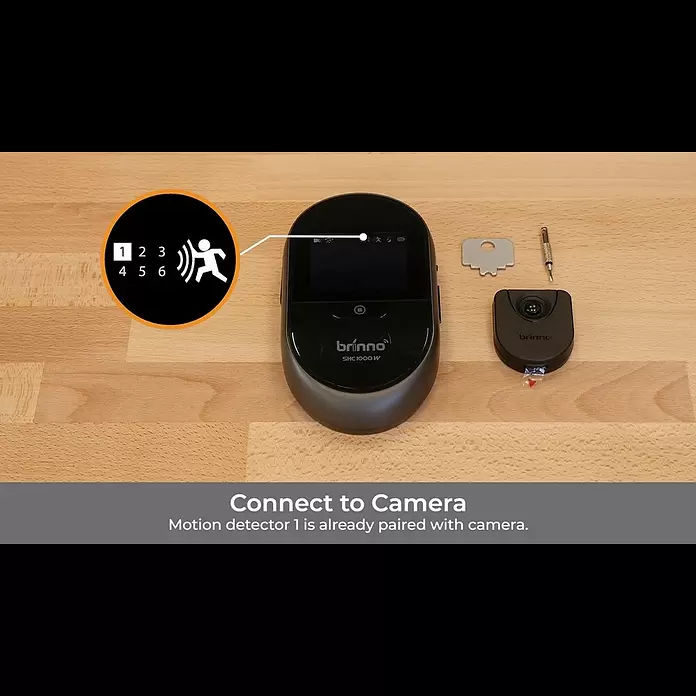 Brinno Bewegungsmelder MAS 200D - Erfassungsreichweite: 4 m, Erfassungswinkel: 90 ° - Brinno Motion Detector