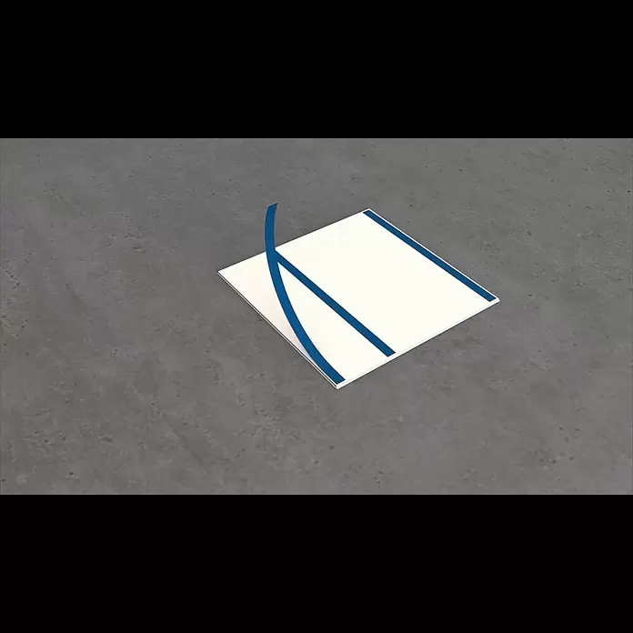 Bariperfil Aqua Revestimiento decorativo Corcho - 60 x 30 cm, Marrón - Instalación y montaje
