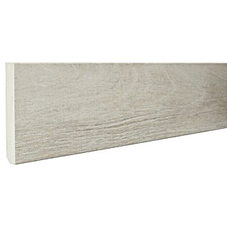 Zócalo de PVC Roble Montana/Scandinave Wood White (2,2 m x 13 mm x 90 mm)