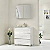 Artysan Mueble de lavabo Ons (L x An x Al: 38,6 x 80 x 83,3 cm, Silver) | BAUHAUS