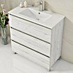 Artysan Mueble de lavabo Ons (L x An x Al: 38,6 x 80 x 83,3 cm, Silver) | BAUHAUS