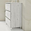 Artysan Mueble de lavabo Ons (L x An x Al: 38,6 x 80 x 83,3 cm, Silver) | BAUHAUS