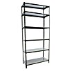 Simonrack Simonclick Metallregal Simonclick Mega Plus (H x B x T: 250 x 120 x 50 cm, Traglast pro Boden: 200 kg, Anzahl Böden: 6 Stk., Stecken, Anthrazit/Silber) | BAUHAUS