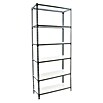 Simonrack Simonclick Metallregal Simonclick Mega Plus (H x B x T: 250 x 120 x 50 cm, Traglast pro Boden: 200 kg, Anzahl Böden: 6 Stk., Stecken, Anthrazit/Weiß) | BAUHAUS