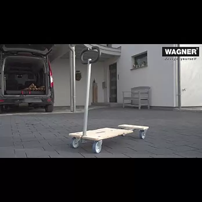Wagner System Transportroller Star Carrier Extendable MM 1333 - Traglast: 200 kg, Holz - Wagner System GmbH - MM 1333