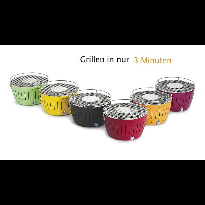 LotusGrill Raucharmer HolzkohlegrillFeuerrot, Hauptgrillfläche: Ø 32 cm Product