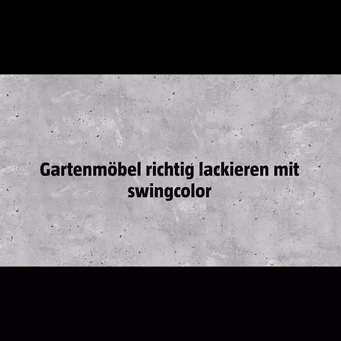 swingcolor Buntlack Kunstharz für AußenFeuerrot, Seidenmatt, 375 ml, Lösemittelbasiert - Gartenmöbel richtig lackieren mit Swingcolor | BAUHAUS