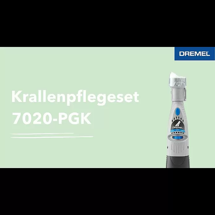 Dremel Krallenpflege-Set 7020 - 6 -tlg. - Produktvideo