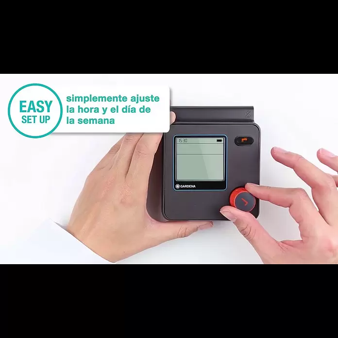 Gardena Programador de riego Flex Select Control - Tiempo de riego: 1 min - 3 h - Select