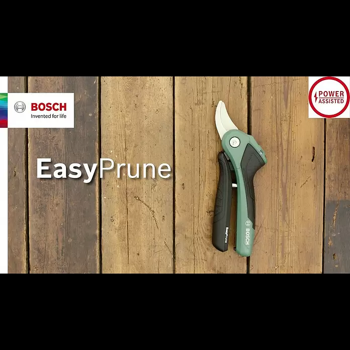 Bosch Akku-Strauchschere EasyPrune - 3,6 V, 1 Akku, Max. Aststärke: 25 mm - Gartenschere EasyPrune von Bosch: Kraftunterstützende Technologie vs manuelle Gartenschere