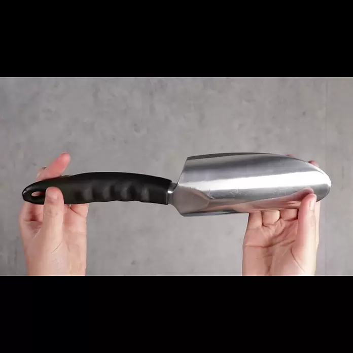 Gardol Hand-Blumenkelle - 7,5 cm, Aluminium, Kurzstiel - Gardol Hand Blumenkelle