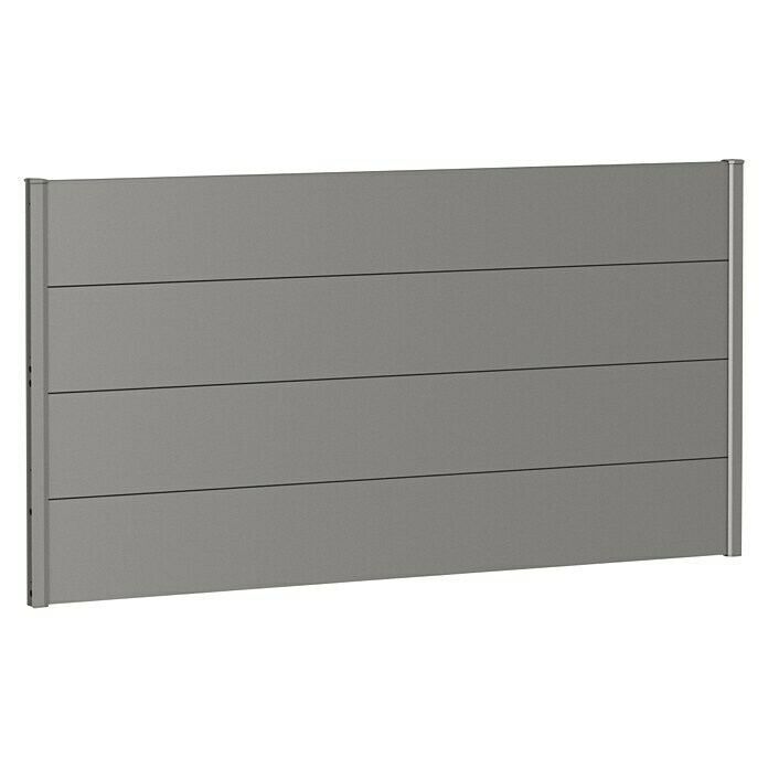 Biohort Sichtschutzelement (B x H: 180 x 90 cm, Stahl, Quarzgrau Metallic) | BAUHAUS