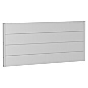 Biohort Sichtschutzelement (B x H: 200 x 90 cm, Stahl, Silber Metallic) | BAUHAUS