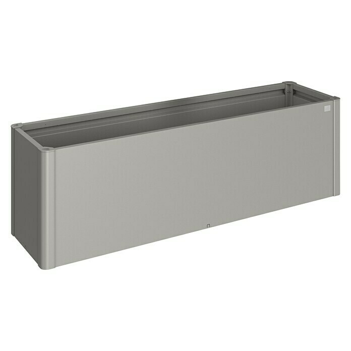 Biohort Belvedere Hochbeet Midi (53 x 201 x 61 cm, Stahl, Quarzgrau Metallic) | BAUHAUS
