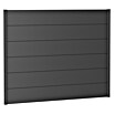 Biohort Sichtschutzelement (B x H: 180 x 135 cm, Stahl, Dunkelgrau Metallic) | BAUHAUS