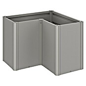 Biohort Belvedere Hochbeet Maxi L-Form (102 x 102 x 77 cm, Stahl, Quarzgrau Metallic) | BAUHAUS