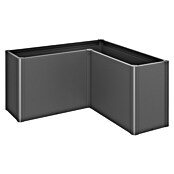 Biohort Belvedere Hochbeet Maxi L-Form (152 x 152 x 77 cm, Stahl, Dunkelgrau Metallic) | BAUHAUS