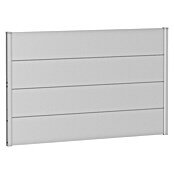 Biohort Sichtschutzelement (B x H: 150 x 90 cm, Stahl, Silber Metallic) | BAUHAUS