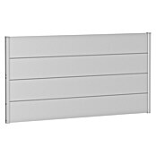 Biohort Sichtschutzelement (B x H: 180 x 90 cm, Stahl, Silber Metallic) | BAUHAUS