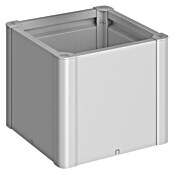 Biohort Belvedere Hochbeet Mini (53 x 53 x 45 cm, Stahl, Silber Metallic) | BAUHAUS