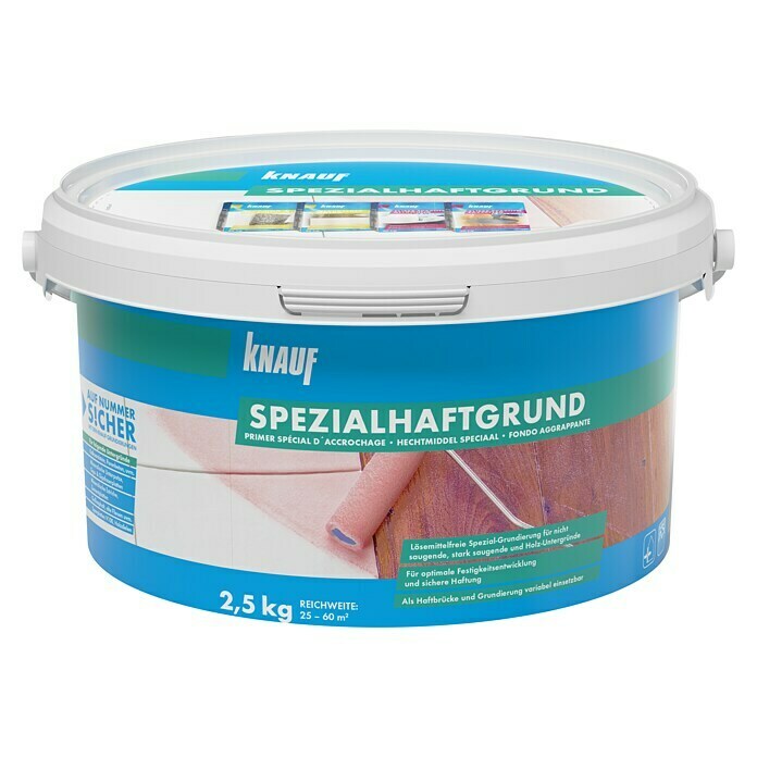 Knauf Spezialhaftgrund2,5 kg, Lösemittelfrei Front View