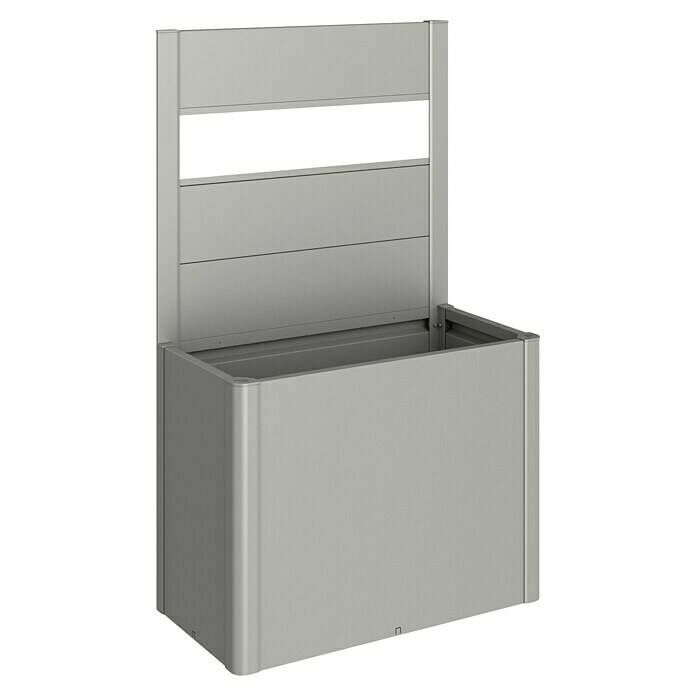 Biohort DaVinci Sichtschutzelement (mit Acrylglas, Passend für: Biohort DaVinci Pflanzkasten Gr. 100, Quarzgrau Metallic) | BAUHAUS