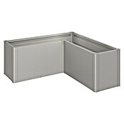 Biohort Belvedere Hochbeet Midi L-Form (152 x 152 x 61 cm, Stahl, Quarzgrau Metallic) | BAUHAUS