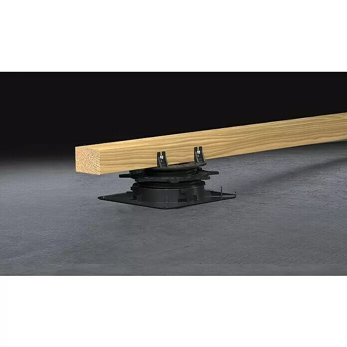 Terrassenfuß TL11 L-Aufnahme - 1 Stk., Höhenverstellung: 3 cm - 6 cm - Stimmungsaufnahme