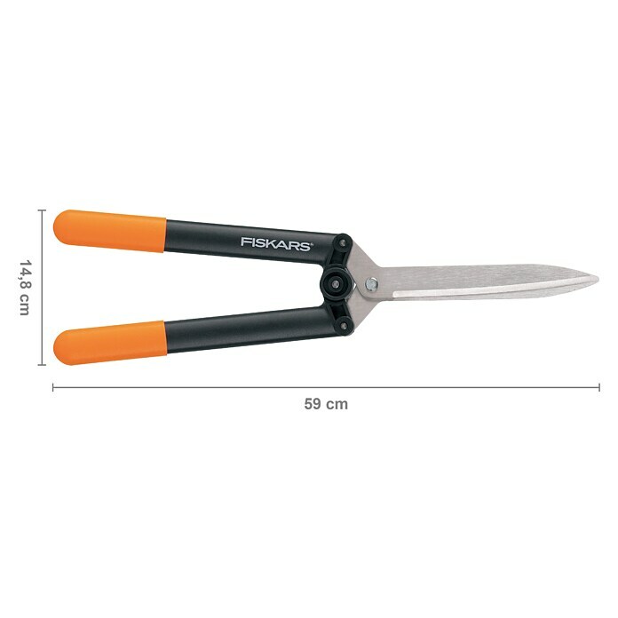 Fiskars Heckenschere PowerLever HS 52Antihaftbeschichtet Sketch