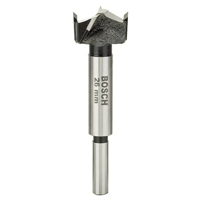 Bosch Holzbohrer - 1 Stk., Durchmesser Bohrer: 26 mm - Ein 26 mm Forstnerbohrer von Bosch, ideal für präzise Bohrungen in Holz, mit scharfen Schneiden für saubere Ergebnisse.