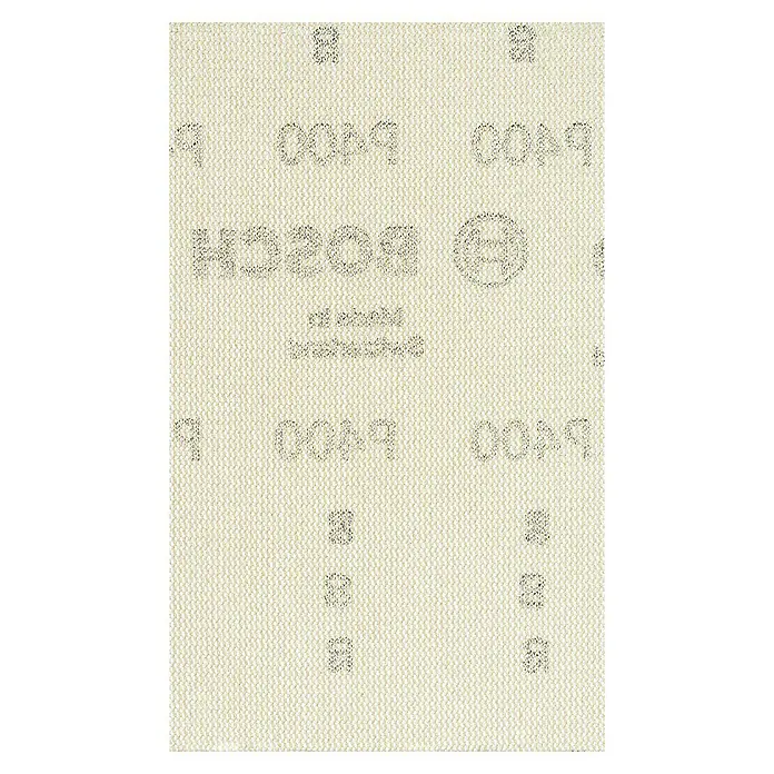Bosch Expert Schleifgitter M480 - Körnung: 480, L x B: 133 x 80 mm, 10 Stk. - Bosch Schleifpapier P400 für gleichmäßiges Schleifen von Holz und Metall, ideal für feine Oberflächen.