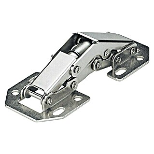 Hettich Federscharnier Mini (B x L: 33 x 77 mm, Stahl, Verzinkt)