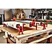 Bessey Rohr-Schraubzwinge BPC-H34 (Rohrdurchmesser: 26,9 mm (¾″), Ausladung: 42 mm)